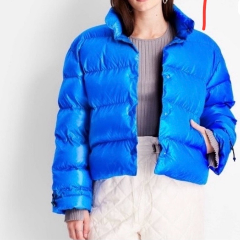 Royal Blue (University) Women's Puffer Jacket